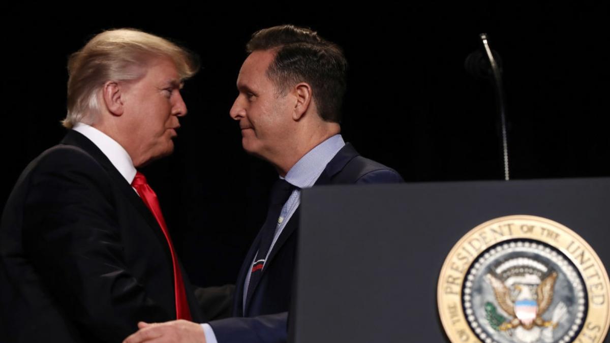 Donald Trump si Mark Burnett