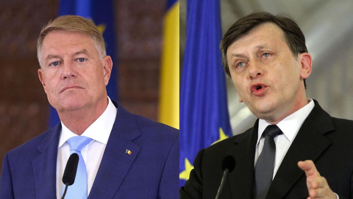 klaus iohannis si crin antonescu