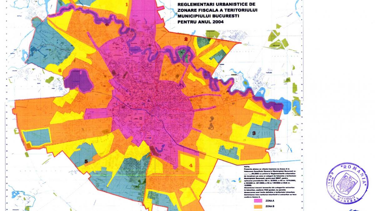 zone tarifare parcare bucuresti
