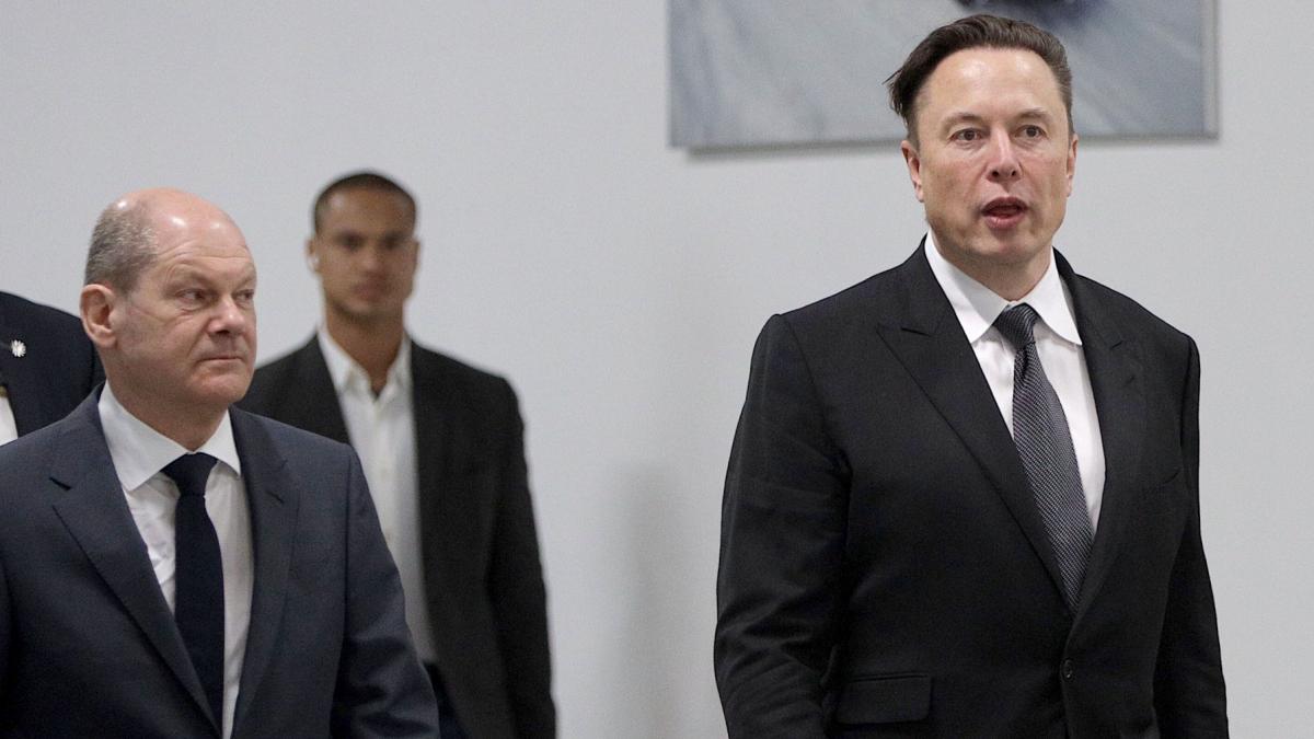 cancelar germania olaf scholz miliardar american elon musk fabrica tesla