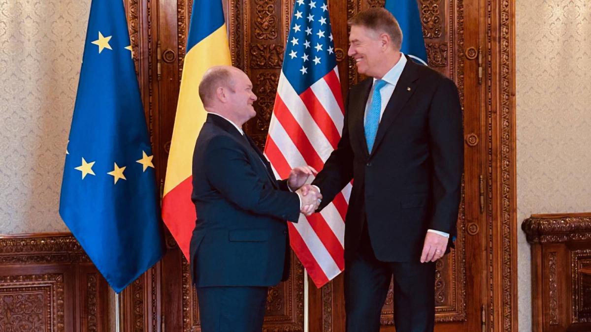 Christopher Coons klaus iohannis cotroceni