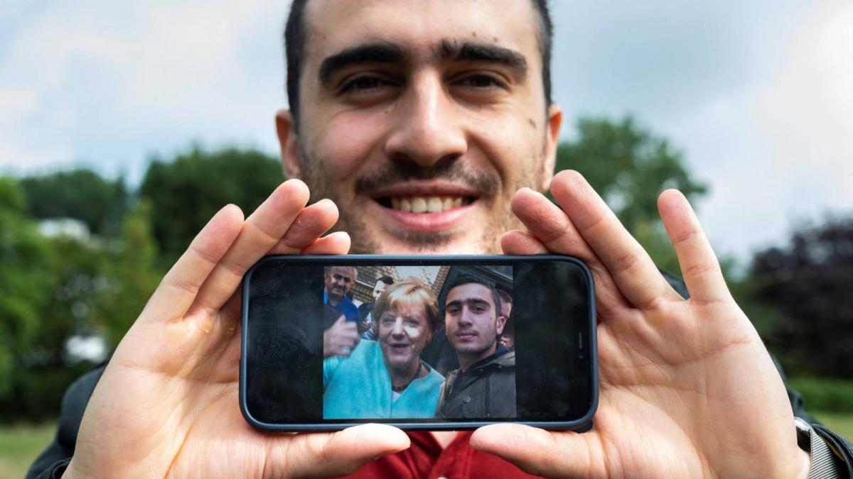 Anas Modamani selfie cu angela merkel