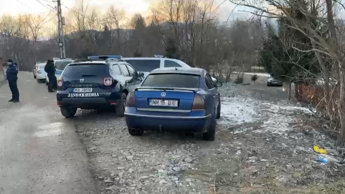 masini de politie la filtru in maramures