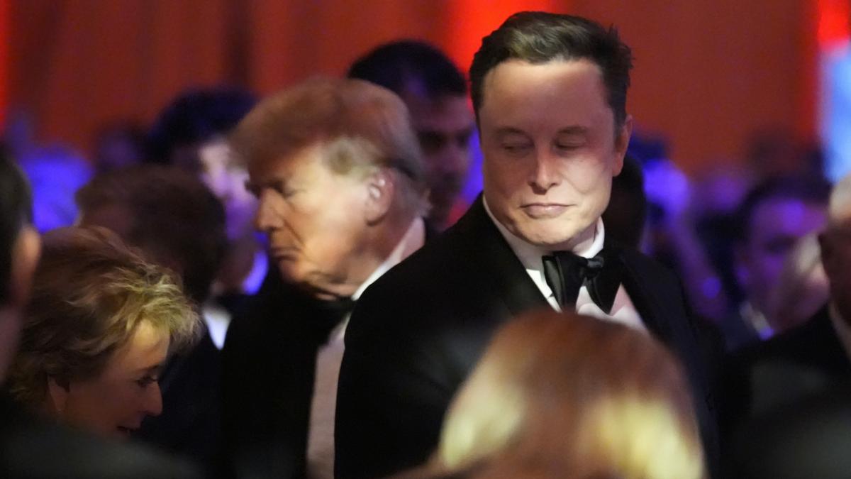 elon musk donald trump mar a lago florida