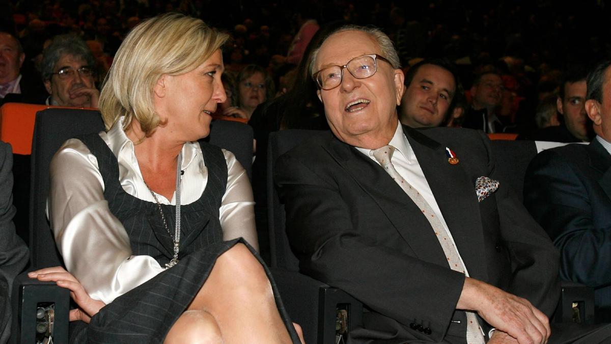 marine le pen si tatal sau jean marie le pen