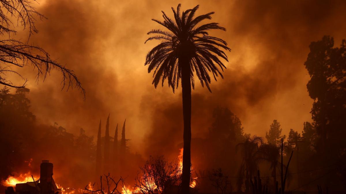 incendii in california