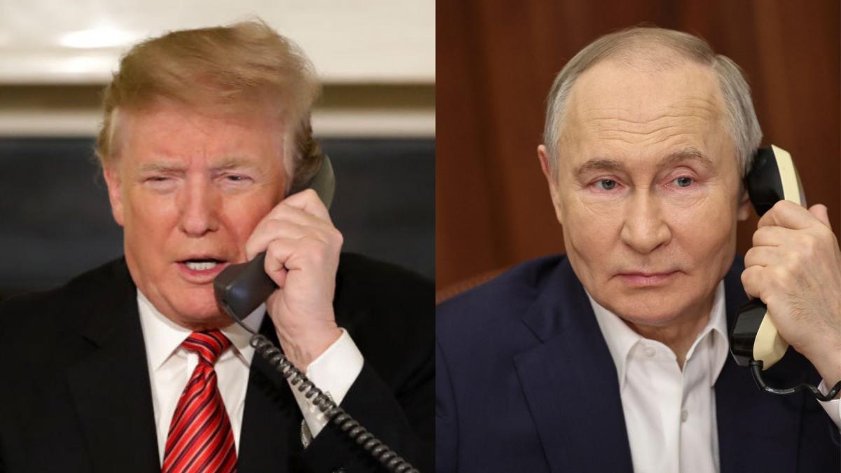 donald trump si vladimir putin vorbesc la telefon