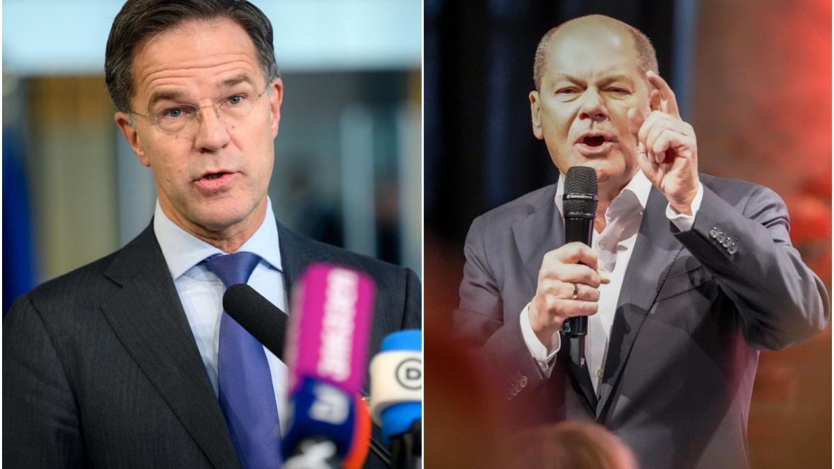 Mark Rutte Olaf Scholz