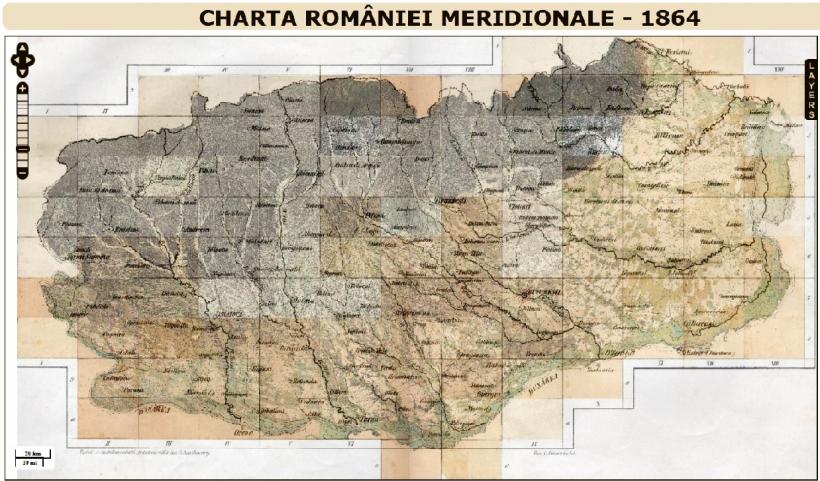 Harta romaniei 3d