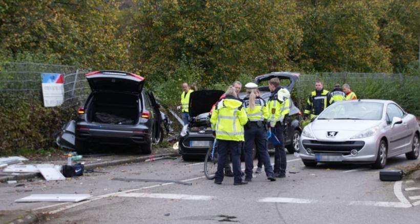 Accident teribil în Germania. Polițiștii au început să plângă când au văzut locul impactului