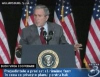 Bush cere sprijinul democraţilor