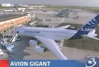 200 de ziarişti testează gigantul Airbus 380
