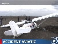 Accident aviatic la Timişoara