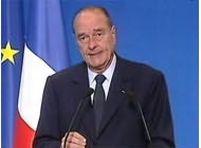 Chirac se retrage din viaţa politică