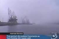 Ceaţa a închis porturile Constanţa şi Agigea