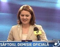 E oficial. Adriana Săftoiu a demisionat