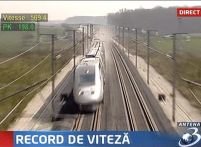 TGV - record mondial de viteză pe şine