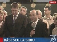 Băsescu petrece Paştele la Sibiu