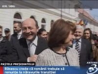 Băsescu: România trebuie schimbată