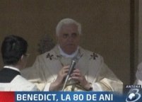 Papa Benedict al XVI-lea împlineşte 80 de ani