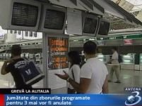 Grevă la Alitalia. 356 de zboruri vor fi anulate
