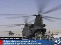 Bulgaria va tripla militarii din Afganistan