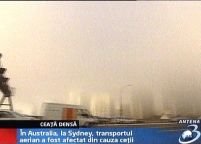 Ceaţa a paralizat traficul în sudul Australiei