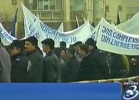 Minerii din Oltenia intră în grevă generală