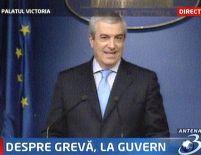 Tăriceanu: Greva minerilor e nefirească