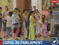 Ziua copilului la Parlament