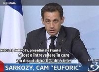 Nicholas Sarkozy a venit băut la G8 (video)