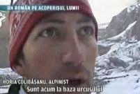 Alpinistul Horia Colibăşanu a cucerit ?Acoperişul Lumii?