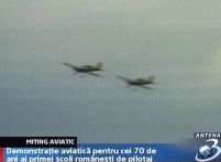 Demonstraţie aeriană de excepţie la Braşov (video)