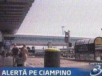 Alertă teroristă pe un aeroport din Roma
