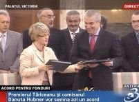 Acord pentru fonduri europene semnat la Bucureşti