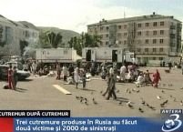 3 cutremure au zguduit Rusia: 11 blocuri prăbuşite
