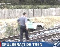 Traficul feroviar pe ruta Bucureşti-Braşov întrerupt din cauza unui accident
