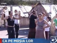 Rromii de origine română "terorizează Spania legal" <font color=red>(VIDEO)</font>