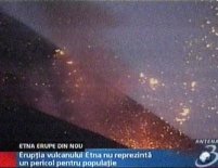 Italia. Vulcanul Etna a erupt din nou