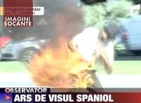 Spania. Un român şi-a dat foc într-o piaţă din Castellon <font color=red>(VIDEO)</font>