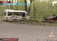 Români implicaţi într-un accident în lanţ în Ungaria