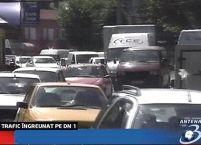 Trafic blocat la ieşirea din Bucureşti spre DN1