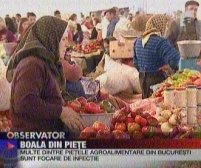 Pieţele din Bucureşti - adevărate focare de infecţii <font color=red>(VIDEO)</font>