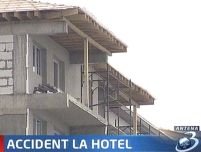 Un nou accident de muncă pe şantierul hotelului din Vitan