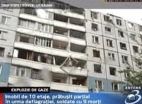 Prăbuşirea unui bloc din Ucraina a provocat cel puţin 9 victime