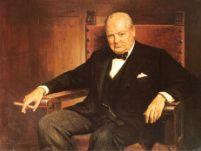 O pânză în ulei semnată Winston Churchill va fi scoasă la licitaţie 