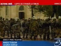Lupte de stradă la Tbilisi. Opoziţia cere demisia preşedintelui