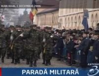 De 1 decembrie, vom avea paradă militară doar la Bucureşti