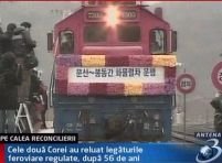 Cele două Corei reiau legăturile feroviare după 56 de ani 