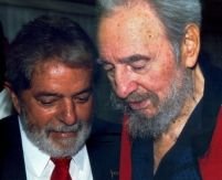 Fidel Castro s-a întâlnit cu preşedintele brazilian Lula Da Silva <font color=red>(VIDEO)</font>